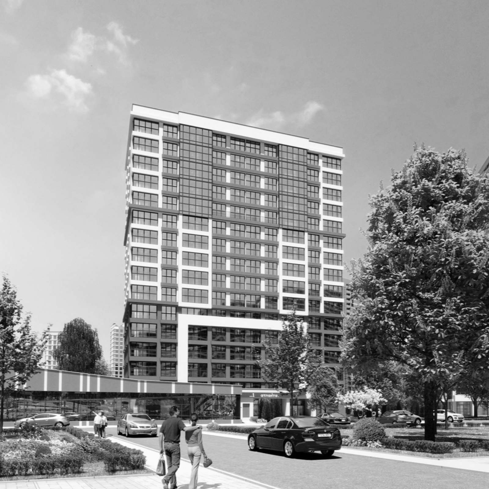 Дом “Атланта” в МФК “Minsk World”